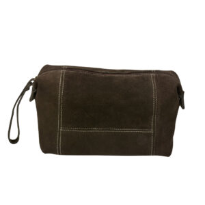 Estuche de viaje Brooklyn Gamuza Café